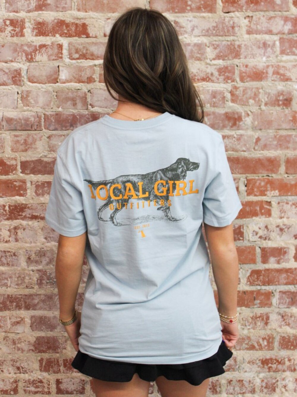 Local Girl Setter on Point Short Sleeve Tee